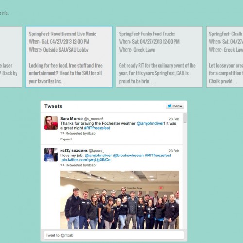 Picture of RIT SpringFest 2013